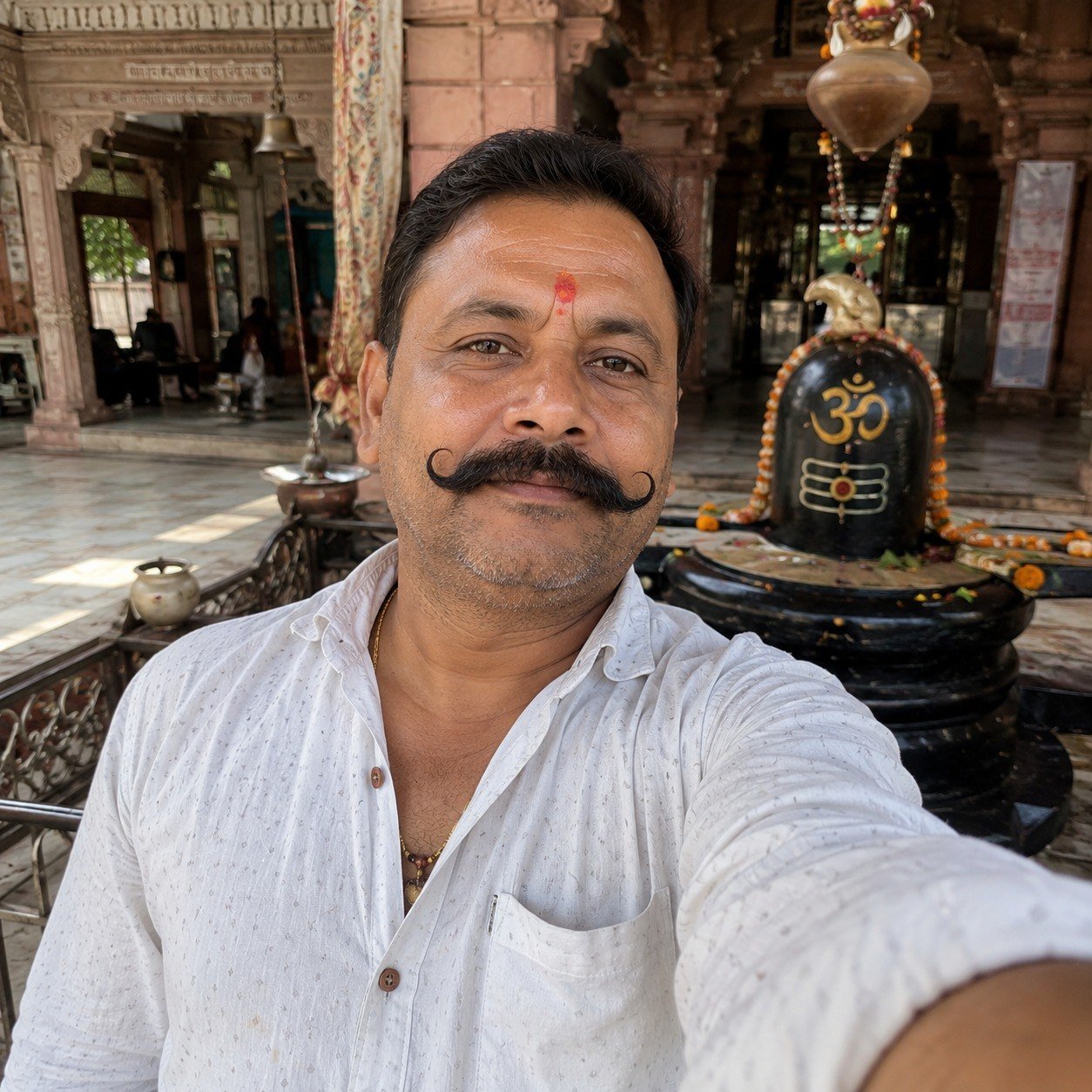 Illustrative profile for Rajesh Agarwal, wholesaler
